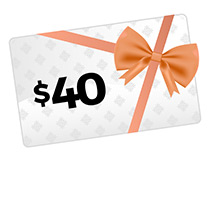 $40 E-Gift Card