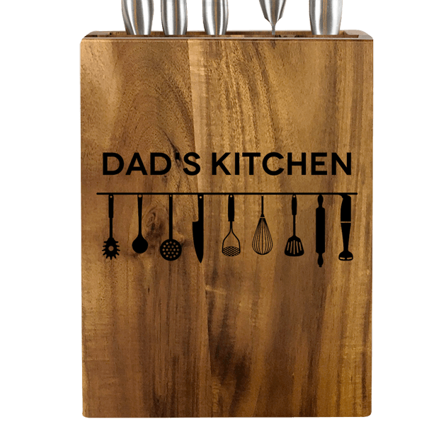 Knife Block 18cm x 23.5cm x 9cm