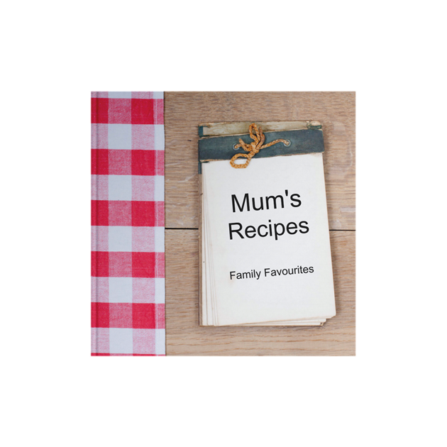Livre Photo Carré 20cm x 20cm Recettes
