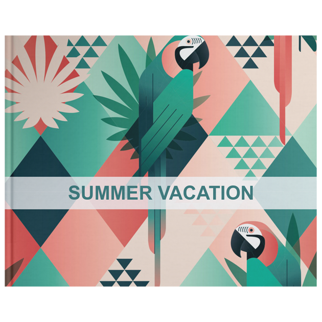 Tropical 26cm x 33cm Landscape Photobook