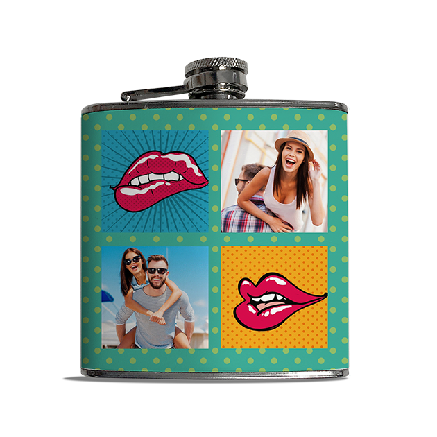 Stainless Steel Flask 6oz 6oz (177ml)