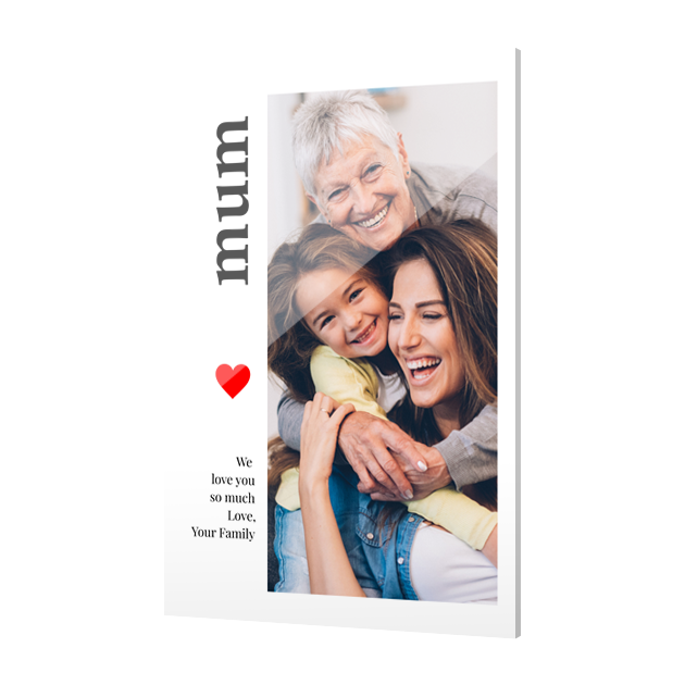 Slimline Acrylic Prints 50cm x 100cm Portrait