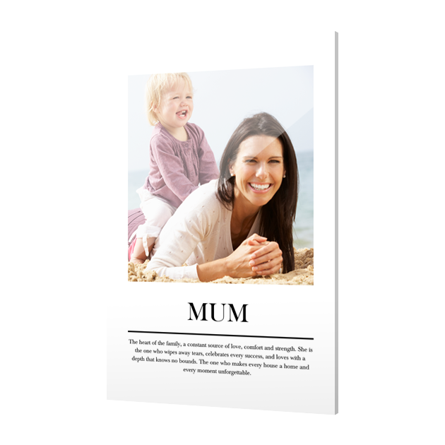 Slimline Acrylic Prints 40cm x 60cm Portrait