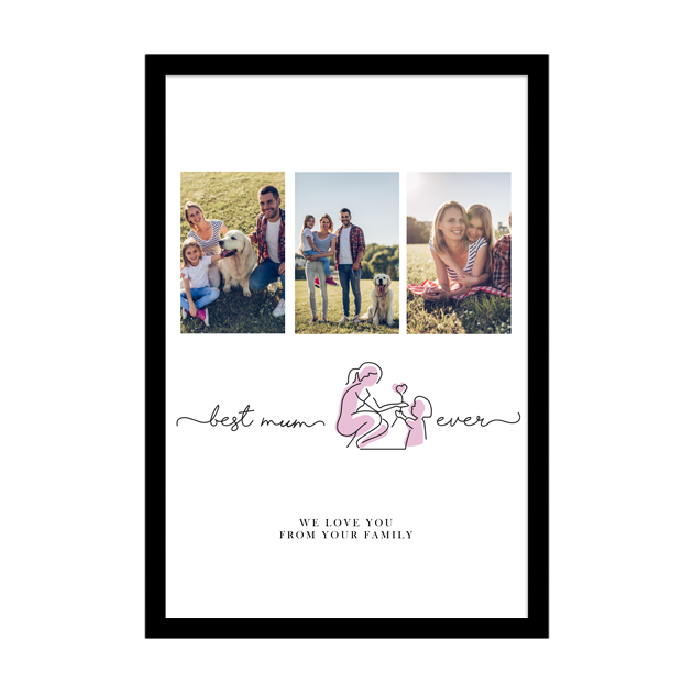 Framed Print - Portrait 36x24inch (90x60cm)