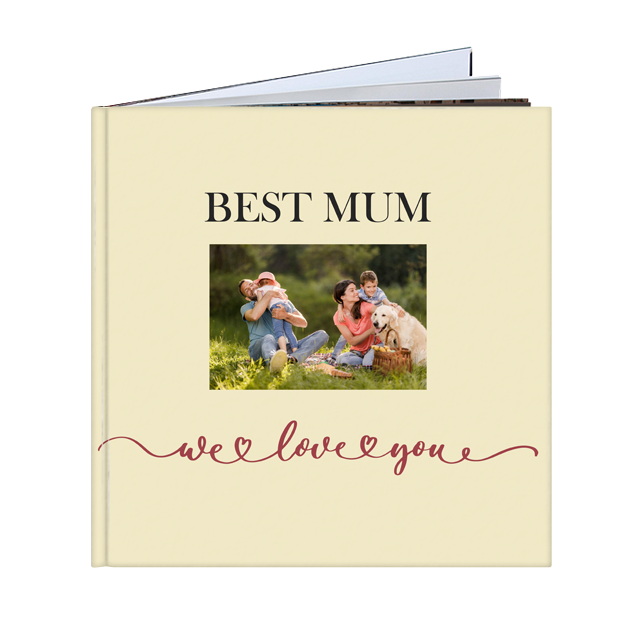 Standard 20cm x 20cm Square Photobook